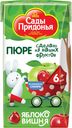 Пюре Сады Придонья Яблоко-Вишня с 6 мес., 125 г