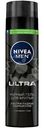 Гель для бритья Nivea Men Ultra чёрный с активным углём, 200мл