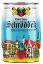 Пиво Otto Von Schrodder светлое нефильтрованное пастеризованное 5% 5 л