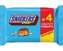 Батончик шоколадный Snickers Криспер Мультипак, 160г