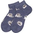 Носки детские Grand укороченные Морские котики цвет: джинсовый синий, 35-38 р-р