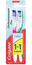 Зубная щетка жесткая Colgate Отбеливание плюс 1+1, 1+1шт.