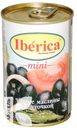 Маслины IBERICA черные с косточкой 300г 