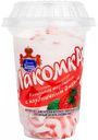 Мороженое Лакомка Ванильное с клубничным джемом, 200г