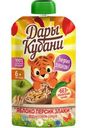 Пюре Дары Кубани Яблоко-персик со злаками с 6мес 90г