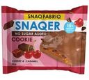 Печенье Snaq Fabriq Вишня и карамель глазированное шоколадное 45г