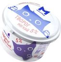 Творог мягкий 5% "Милград", 120 г