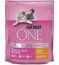 Корм для котят 1-12 месяцев Purina One с курицей и цельными злаками, 750 г