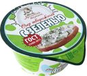 Сыр Ласковый теленок творожный с зеленью 65%, 140 г