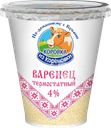 Варенец термостатный КОРОВКА ИЗ КОРЕНОВКИ 4%, без змж, 300г