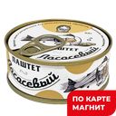 ПЕККОНИ Паштет паст лососевый 90г ж/б с кл(Пеккони):6