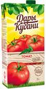 Сок Дары Кубани Томат с мякотью, солью и сахаром, 2 л