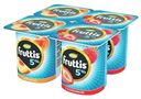 Йогуртный продукт Fruttis клубника-персик 5% БЗМЖ 115 г