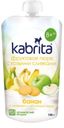Пюре детское фруктовое с бананом, печеньем и козьими сливками, Kabrita, 100 г, Нидерланды