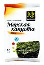Морская капуста Midori сушеная листы с кимчи 5 г