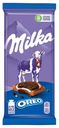 Шоколад Milka молочный с печеньем Орео и ванильной начинкой 92 г