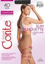 Колготки Conte Elegant Slim Silhouette Contour 40den черный размер 4 1пара