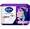 Прокладки Aura Premium Night, 7 шт.