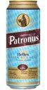 Пиво Patronus Helles светлое фильтрованное 5%, 500мл
