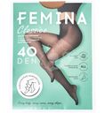 Колготки Femina Classico с шортиками 40den, размер 3-М