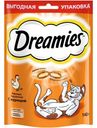Лакомство Dreamies подушечки с курицей для кошек 140г