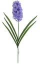 Цветок искусственный Гиацинт фиолетовый, 62см