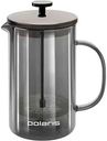 Френч-пресс Polaris Stein-600FP стеклянная колба, 600 мл