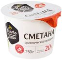 Сметана Углече Поле 20% бзмж 250 г