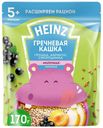 Каша Heinz Лакомая гречневая молочная груша-абрикос-смородина с 5 месяцев 170 г
