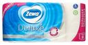 Туалетная бумага Zewa Deluxe белая 3 слоя 8 рулонов