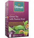 Чай зеленый Dilmah with Passion Fruit, 20×1,5 г