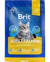 Корм для взрослых кошек Brit Premium с лососем, 400 г