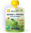 Пюре Fleur Alpine яблоко черника с 5 мес., 90 г