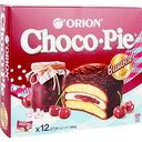 Пирожное Choco Pie Orion Вишня, 12 шт.