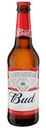 Пиво Bud светлое пастеризованное 5%, 440мл