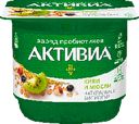 Биойогурт 3% «Активиа» с киви и мюсли, 150 г