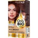 Крем-краска для волос Only Bio Color 4.0 Роскошный каштан, 115мл