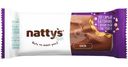 Батончик Nattys&Go! Crispy шоколадный с арахисом карамелью и изюмом, 45г
