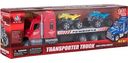 Игровой набор инерционный Jin Jia Toys грузовик с 2 квадроциклами 1:32