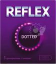 Презервативы Reflex Dotted из натурального латекса в смазке 3шт