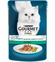 Корм для кошек  нежное филе в соусе Purina Gourmet Гурмэ Перл Кролик, 85 г