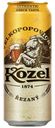 Пиво Velkopopovicky Kozel Rezany пастеризованное светлое 4,7% 0,45 л