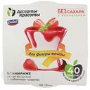 Десерт творожный «Славна» Бланманже с клубничным топингом 1,5%, 140 г