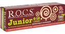 Зубная паста Защита от кариеса и нежный уход R.O.C.S. Junior Шоколад и карамель 6-12 лет, 74г