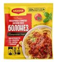 Смесь сухая Maggi На второе для макарон в томатно-мясном соусе болонез 30г