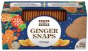 Печенье хрустящее имбирное со вкусом апельсина, Nyåkers, 150 г