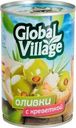 Оливки Global Village с креветкой 300г
