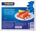 Крабовые палочки охлажденные ЛЕНТА (имитация), 500г