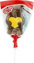 Фигурка шоколадная CHOCS & MORE Мишка из молочного шоколада на палочке в ассортименте, 19г