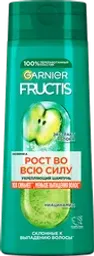Шампунь для ослабленных волос склонных к выпадению FRUCTIS Рост во всю силу, укрепляющий